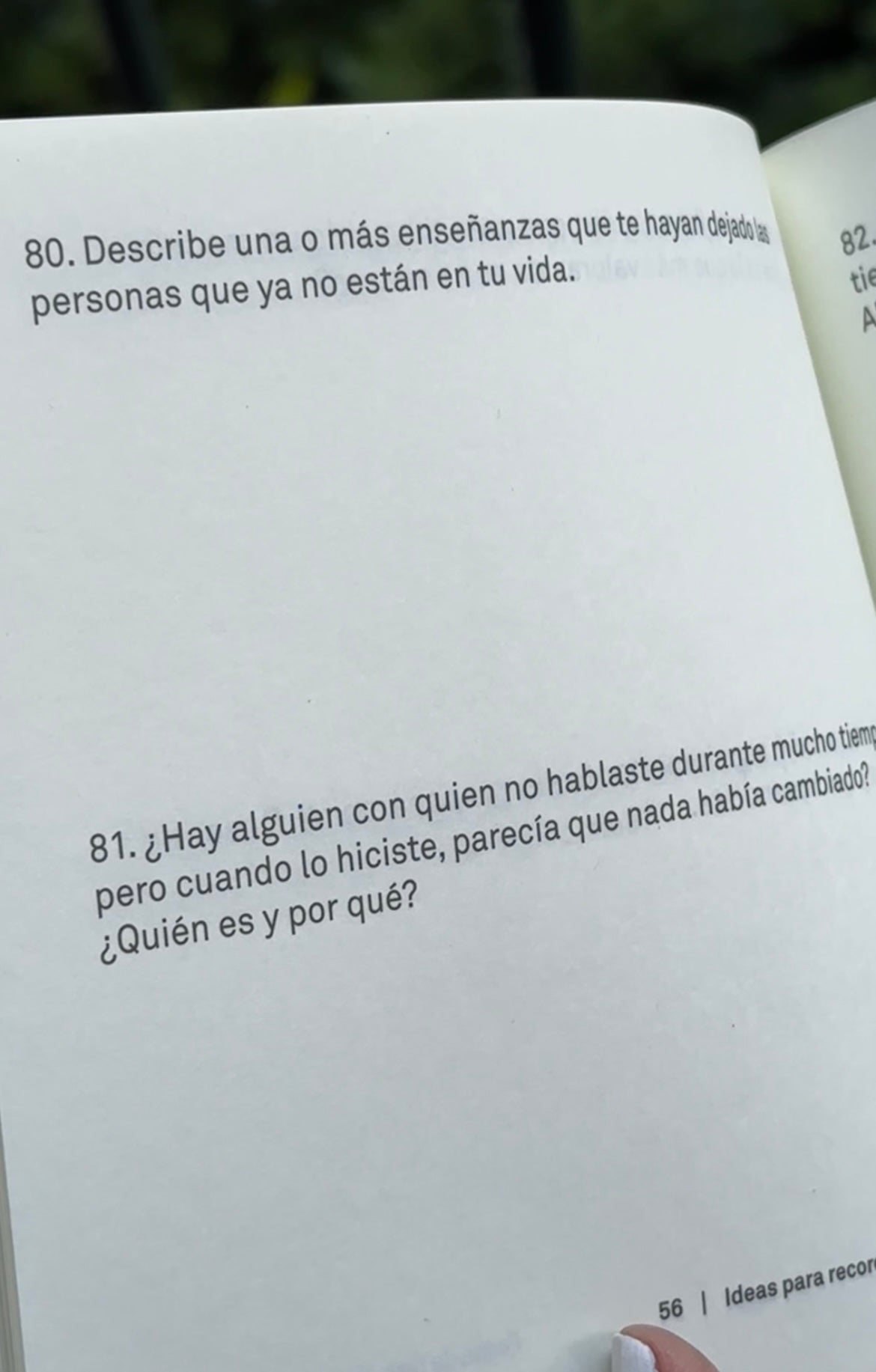 Ideas para recordar