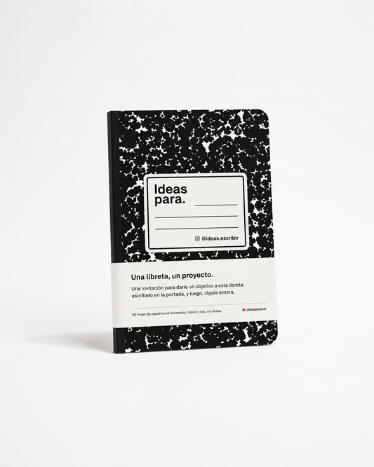 Libreta Ideas para